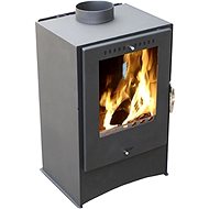 Thormas SKAL II, Black, 7 kW, flue 150 mm - Wood Stove