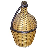M. A. T. Group Braided demijohn, volume 5 l, mix of colours - Demijohn