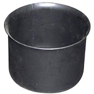 Eurometal smoke wall 160mm t.1,5mm BLACK - Flue Pipe Connector