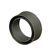 Eurometal chimney reducer 200/150mm (d.80mm) t.1,5mm BLACK - Flue Pipe