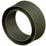 Eurometal chimney reducer 130/120mm (d.80mm) t.1,5mm BLACK - Flue Pipe