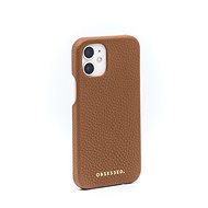 OBSESSED. Leather case iPhone 12 Pro brown - Phone Case