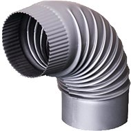 Flue elbow 90°, o120 mm, anthracite - Elbow Flue Pipe