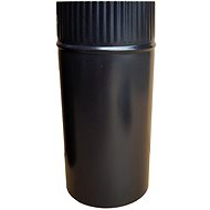 Flue pipe, 150 mm, enamel black, 0,25m - Flue Pipe