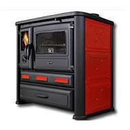 tim sistem ALMA MONS ECO P red 6kW, TP stove - Solid Fuel Stove