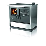 tim sistem NORTH ECO P INOX 8,73kW, TP stove, 900x600x850mm, d. 120mm - Solid Fuel Stove
