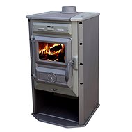 tim sistem Magic Stove ECO grey-green 6,9 kW, flue 120 mm - Wood Stove