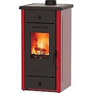 Alfa Plam ELITA 3*CV ECO, red, 8 kW, flue 120 mm - Wood Stove
