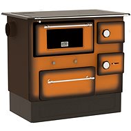 Alfa Plam cooker REGULAR 46 ECO*R*DELUX*STT-L for TP, melier, left - Solid Fuel Stove