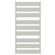 Hot-water aluminium radiator ELEGANT, EL 9/60, 1250×630, 870 W, white - Hot Water Radiator