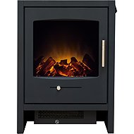 Fired Up Adam Bergen, anthracite grey - Electric Fireplace