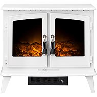 Fired Up Adam Woodhouse, white - Electric Fireplace