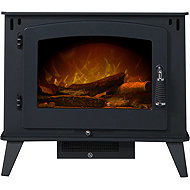 Fired Up Acantha Bellagio, anthracite grey - Electric Fireplace