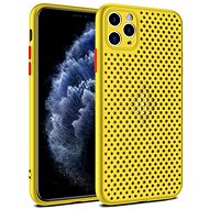 Tel Protect Breath kryt pro iPhone 12/ iPhone 12 Pro žlutý - Phone Cover