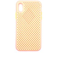 Tel Protect Breath kryt pro iPhone X/XS rosegold - Phone Cover