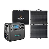 Viking Set bateriový generátor AC200MAX + solární panel Viking LVP200 - Charging Station