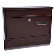 M. A. T. Group box Radim 36 × 32 × 9 cm, brown with tube - Mailbox
