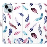 iSaprio Colorful Feathers pro iPhone 15 - Phone Cover
