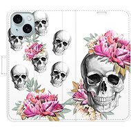 iSaprio Crazy Skull pro iPhone 15 - Phone Cover