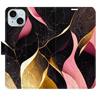 iSaprio Gold Pink Marble 02 pro iPhone 15 - Phone Cover