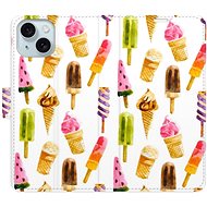 iSaprio Ice Cream Pattern pro iPhone 15 - Phone Cover