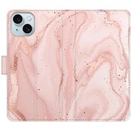 iSaprio RoseGold Marble for iPhone 15 - Phone Cover