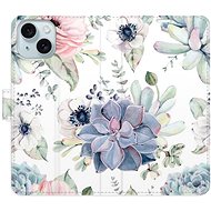 iSaprio Succulents pro iPhone 15 - Phone Cover