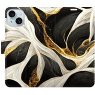 iSaprio BlackGold Marble pro iPhone 15 Plus - Phone Cover