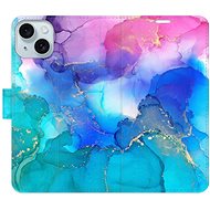 iSaprio BluePink Paint pro iPhone 15 Plus - Phone Cover
