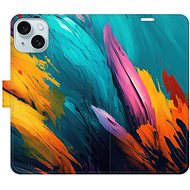 iSaprio Orange Paint 02 pro iPhone 15 Plus - Phone Cover