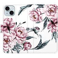 iSaprio Pink Flowers pro iPhone 15 Plus - Phone Cover