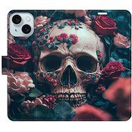 iSaprio Skull in Roses 02 pro iPhone 15 Plus - Phone Cover