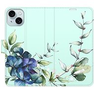 iSaprio Blue Flowers pro iPhone 15 Plus - Phone Cover