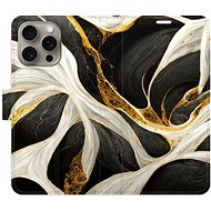 iSaprio BlackGold Marble pro iPhone 15 Pro Max - Phone Cover