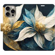 iSaprio Gold Flowers pro iPhone 15 Pro Max - Phone Cover