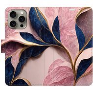 iSaprio Pink Leaves pro iPhone 15 Pro Max - Kryt na mobil