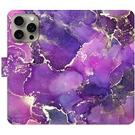 iSaprio Purple Marble pro iPhone 15 Pro Max - Phone Cover