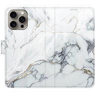 iSaprio SilverMarble 15 pro iPhone 15 Pro Max - Phone Cover