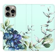 iSaprio Blue Flowers pro iPhone 15 Pro Max - Phone Cover