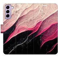 iSaprio BlackPink Marble pro pro Samsung Galaxy S22 5G - Phone Cover