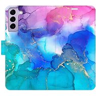 iSaprio BluePink Paint for Samsung Galaxy S22 5G - Phone Cover