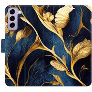 iSaprio GoldBlue pro Samsung Galaxy S22 5G - Phone Cover