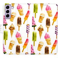 iSaprio Ice Cream Pattern pro pro Samsung Galaxy S22 5G - Phone Cover