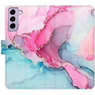 iSaprio PinkBlue Marble pro pro Samsung Galaxy S22 5G - Phone Cover