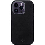 Alcantara cover with MagSafe for iPhone 14 - Black - Phone Cover