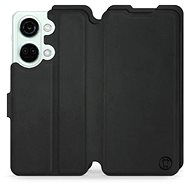 Mobiwear Soft Touch flip pro OnePlus Nord 3 5G - Černé - Phone Case