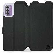 Mobiwear Soft Touch flip pro Nokia G42 - Černé - Phone Case