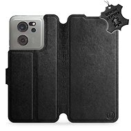 Leather Mobiwear flip for Xiaomi 13T / 13T Pro - Black - L_BLS - Phone Case