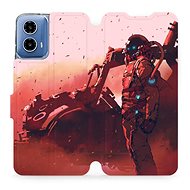Mobiwear flip book for Motorola Moto G34 5G - MA09S - Phone Case