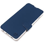 Mobiwear Soft Touch flip pro Realme 10 Pro - Modré & Béžové - Phone Case